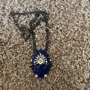 Blue necklace